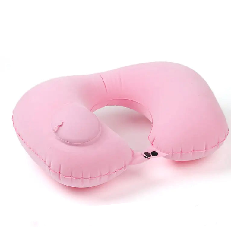 ✈️ DriftAura™ Inflatable U-Shaped Travel Pillow