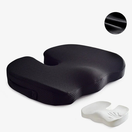 💺 DriftAura™ Ergonomic Memory Foam Seat Cushion