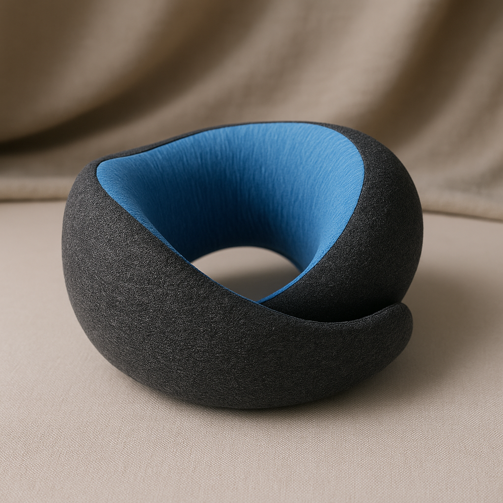 ✈️ DriftAura™ U-Shaped Memory Foam Travel Pillow