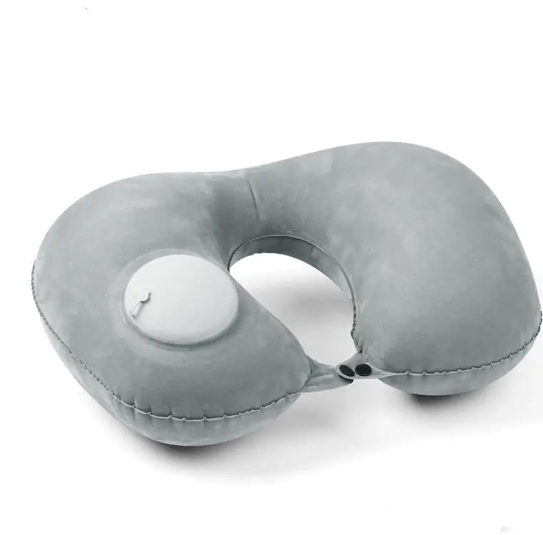 ✈️ DriftAura™ Inflatable U-Shaped Travel Pillow